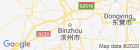 Binzhou map